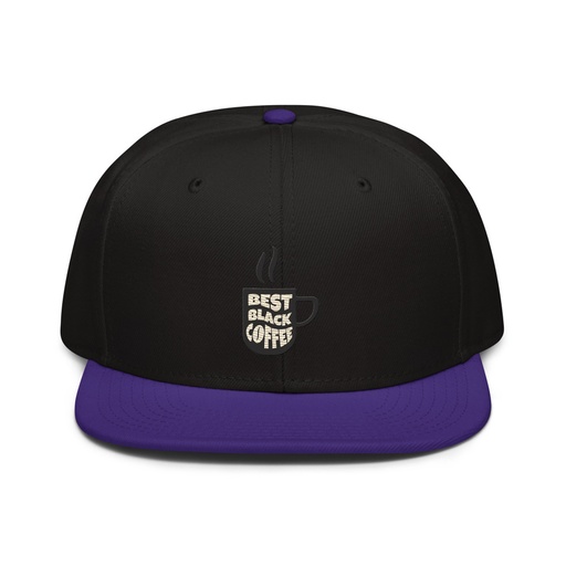 [ID: 77-G185] Best Black Coffee - Hot Cup Snapback