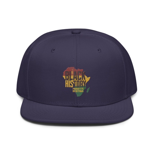 [ID: 77-G217] Black History - Heritage Map Snapback