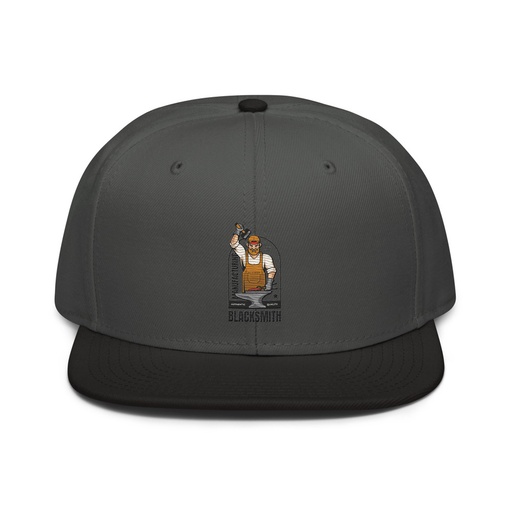 [ID: 77-G232] Blacksmith Workshop - Metalwork Snapback
