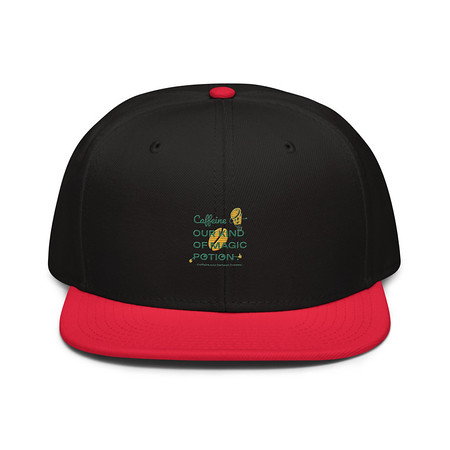 [ID: 77-G307] Caffeine Cartoon Snapback