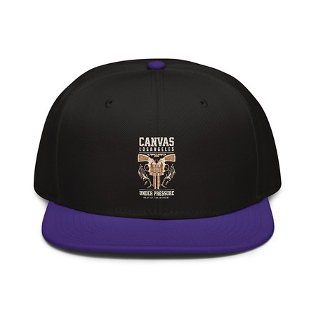 [ID: 77-G332] Canvas Los Angeles under pressure Snapback