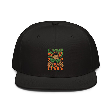 [ID: 77-G335] Cash Only - Streetwear Snapback