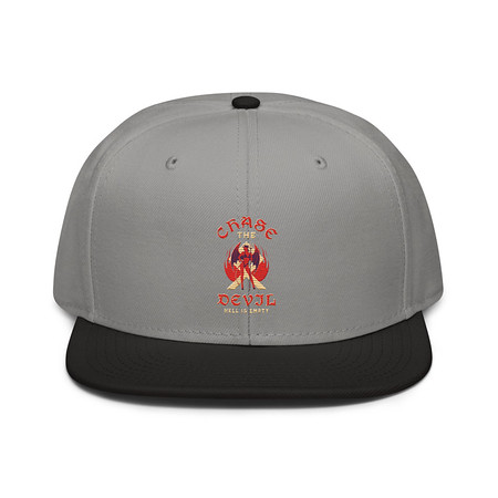[ID: 77-G359] Chase The Devil Snapback