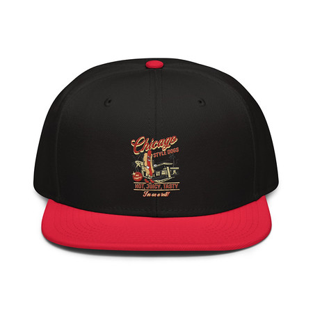 [ID: 77-G364] Chicago Style Hot Dogs Snapback