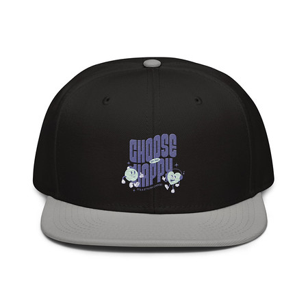 [ID: 77-G369] Choose Happy (2) Snapback