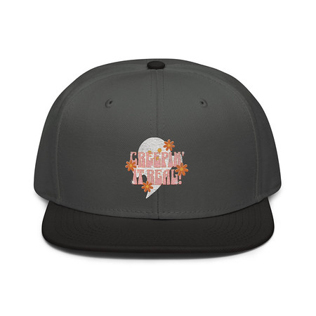 [ID: 77-G436] Creepin' It Real - Halloween Snapback