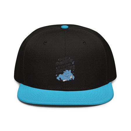 [ID: 77-G485] Delulu is the Solulu! - Typographic Cartoon Streetwear Snapback