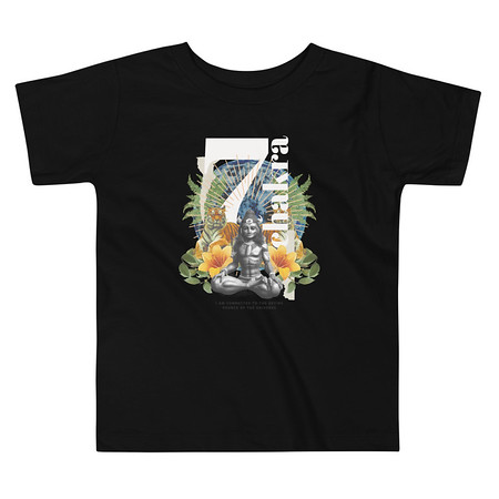 [ID: 306-G12] 7 Chakra Toddler Staple Tee