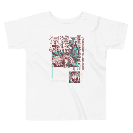 [ID: 306-G34] Age of Chaos - Japanese Anime Toddler Staple Tee