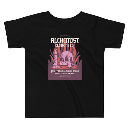 [ID: 306-G37] Alchemist Clothing Co. - Halloween Toddler Staple Tee