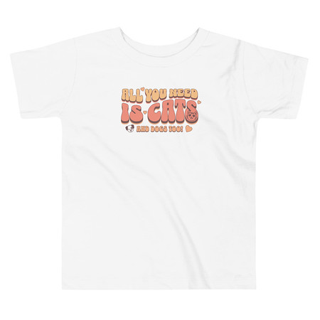 [ID: 306-G52] All You Need Toddler Staple Tee