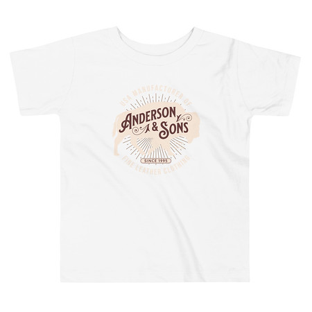 [ID: 306-G80] Anderson & Sons Leather Clothing - Buffalo Toddler Staple Tee
