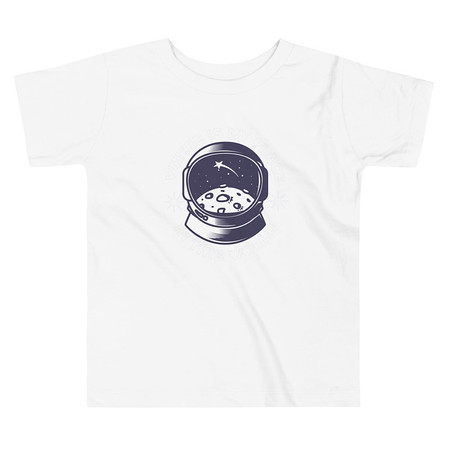 [ID: 306-G110] Astronaut Toddler Staple Tee