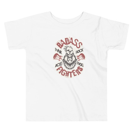 [ID: 306-G130] Badass Fighters Toddler Staple Tee