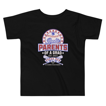 [ID: 306-G143] Baseball Mom Of A Graduate Toddler Staple Tee