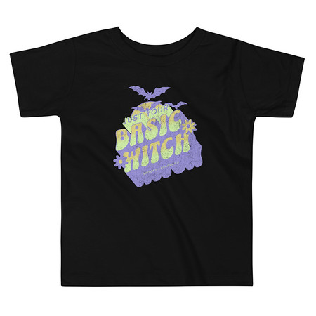 [ID: 306-G146] Basic Witch - Halloween Toddler Staple Tee