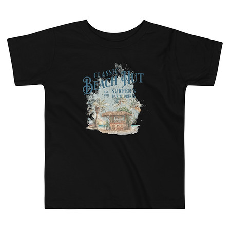 [ID: 306-G166] Beach Hut Toddler Staple Tee
