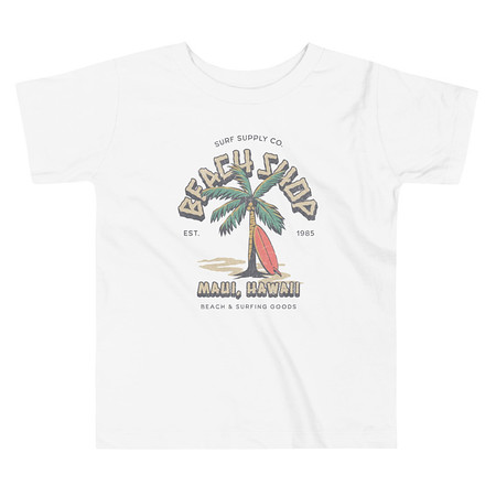 [ID: 306-G169] Beach Shop Toddler Staple Tee