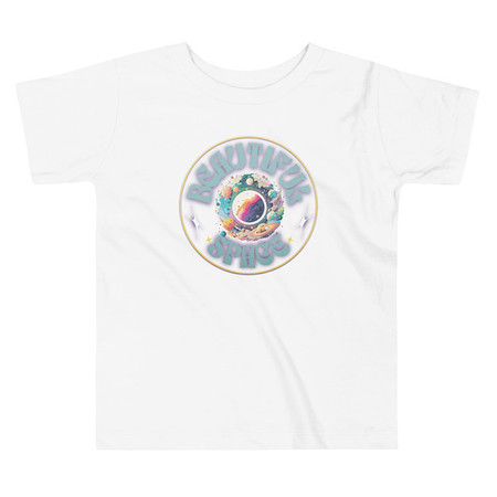 [ID: 306-G173] Beautiful Space Toddler Staple Tee