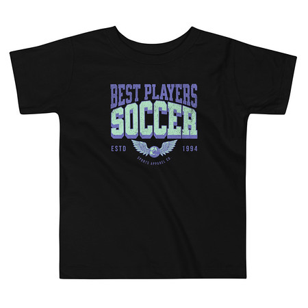 [ID: 306-G190] Best Players Soccer Toddler Staple Tee
