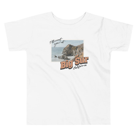 [ID: 306-G205] Big Sur, Cali Toddler Staple Tee