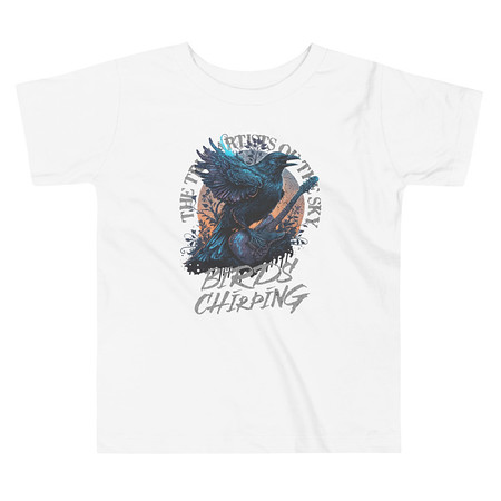 [ID: 306-G210] Birds Chirping Toddler Staple Tee