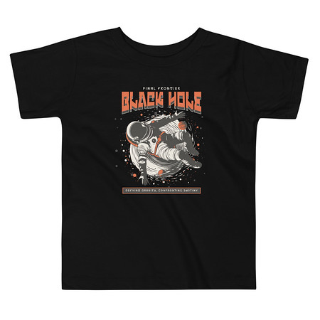 [ID: 306-G224] Black Hole Toddler Staple Tee