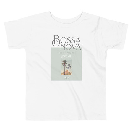 [ID: 306-G271] Bossa Nova Toddler Staple Tee