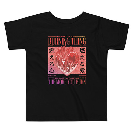 [ID: 306-G299] Burning Thing Toddler Staple Tee