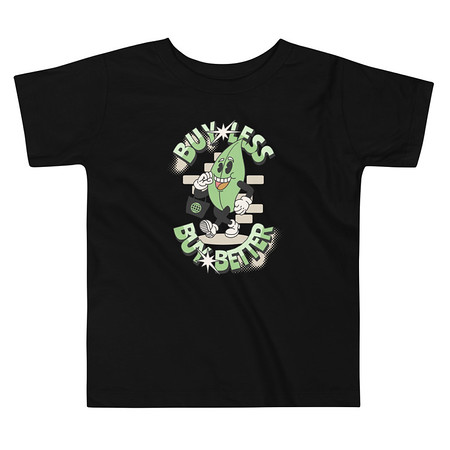 [ID: 306-G303] Buy Less- Buy Better Toddler Staple Tee