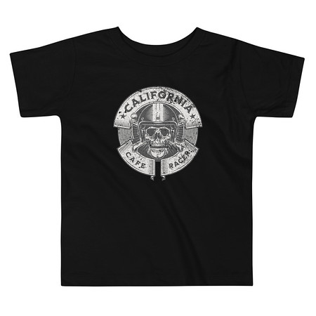 [ID: 306-G306] CAFE RACERS FUNNY Toddler Staple Tee