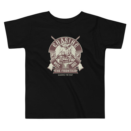 [ID: 306-G360] Chasing the Frontier Toddler Staple Tee