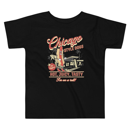 [ID: 306-G364] Chicago Style Hot Dogs Toddler Staple Tee