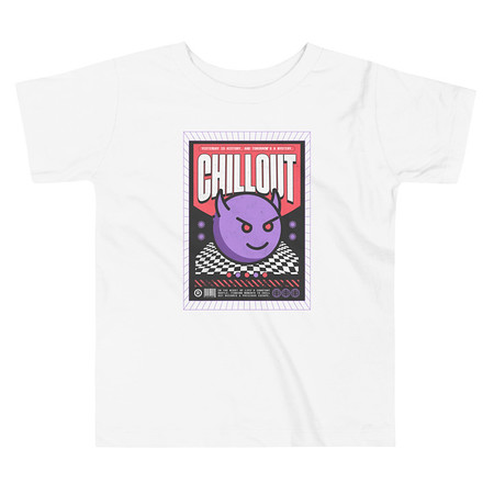 [ID: 306-G367] Chillout Streetwear Toddler Staple Tee