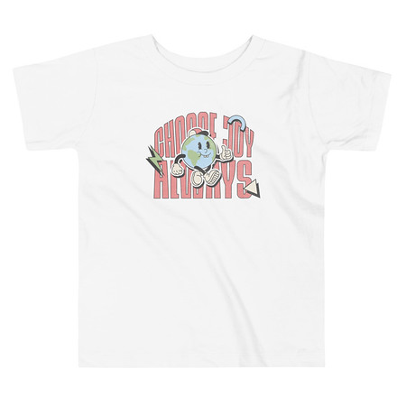[ID: 306-G372] Choose Joy Always Toddler Staple Tee