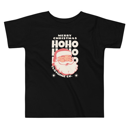 [ID: 306-G374] Christmas Season - Santa Claus Toddler Staple Tee