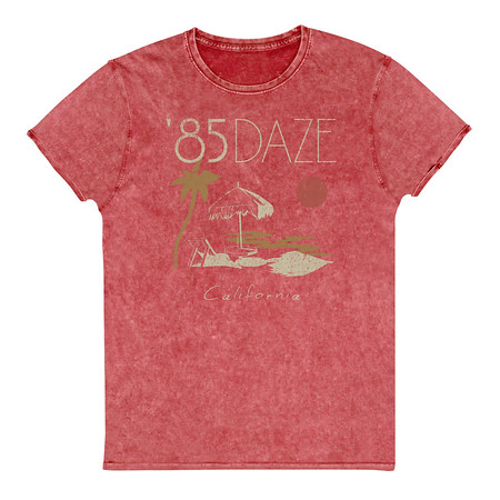 [ID: 462-G1] '85 Daze California Unisex Denim T-Shirt
