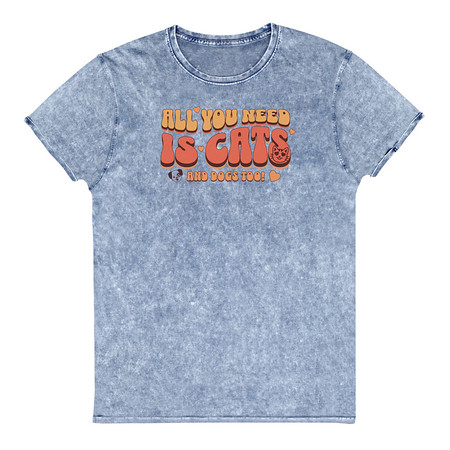 [ID: 462-G52] All You Need Unisex Denim T-Shirt