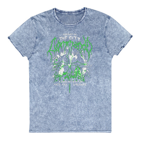 [ID: 462-G105] Assault on the City Unisex Denim T-Shirt