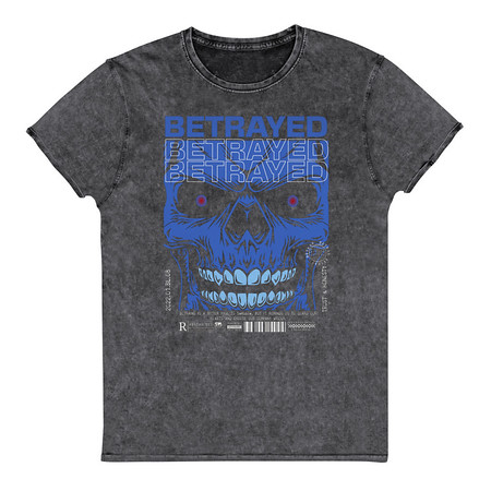 [ID: 462-G191] Betrayed Unisex Denim T-Shirt