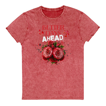 [ID: 462-G193] Better Days Ahead Unisex Denim T-Shirt