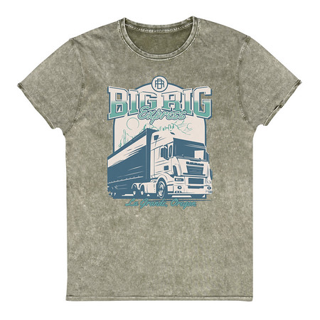 [ID: 462-G202] Big Rig Express Unisex Denim T-Shirt
