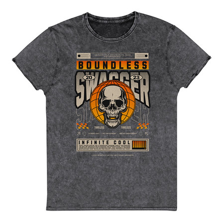 [ID: 462-G273] Boundless Swagger Unisex Denim T-Shirt