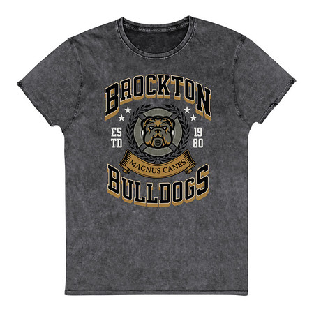 [ID: 462-G286] Brockton Bulldogs Unisex Denim T-Shirt
