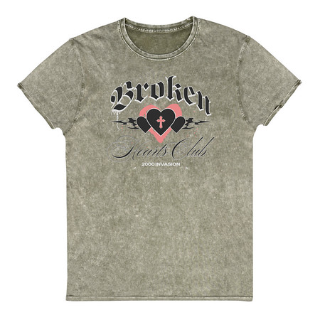 [ID: 462-G287] Broken Hearts Club Unisex Denim T-Shirt
