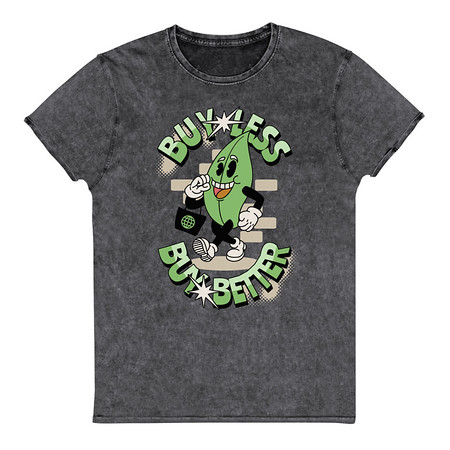 [ID: 462-G303] Buy Less- Buy Better Unisex Denim T-Shirt