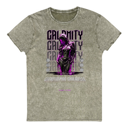 [ID: 462-G310] Calamity Streetwear Unisex Denim T-Shirt