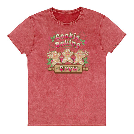 [ID: 462-G415] Cookie Baking Crew Unisex Denim T-Shirt