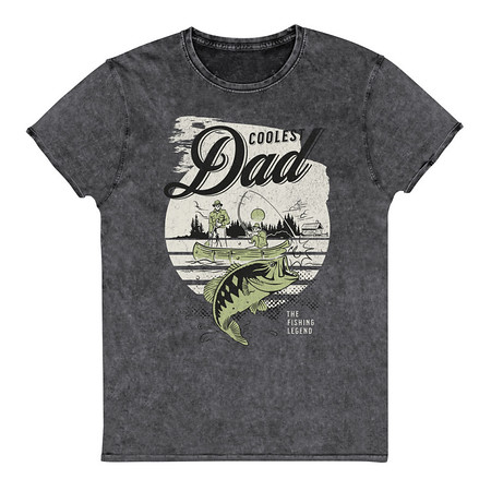 [ID: 462-G419] Coolest Dad Unisex Denim T-Shirt