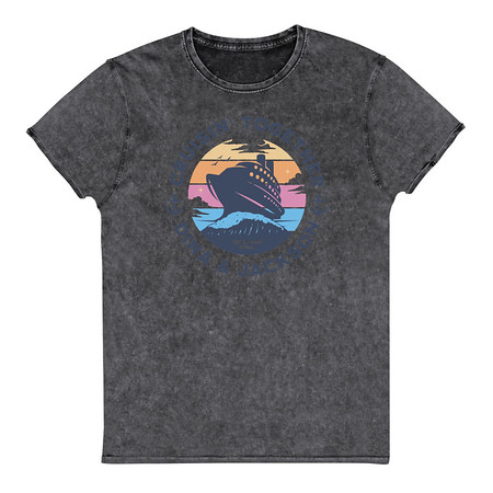 [ID: 462-G441] Cruisin' Together - Cruise Ship Unisex Denim T-Shirt